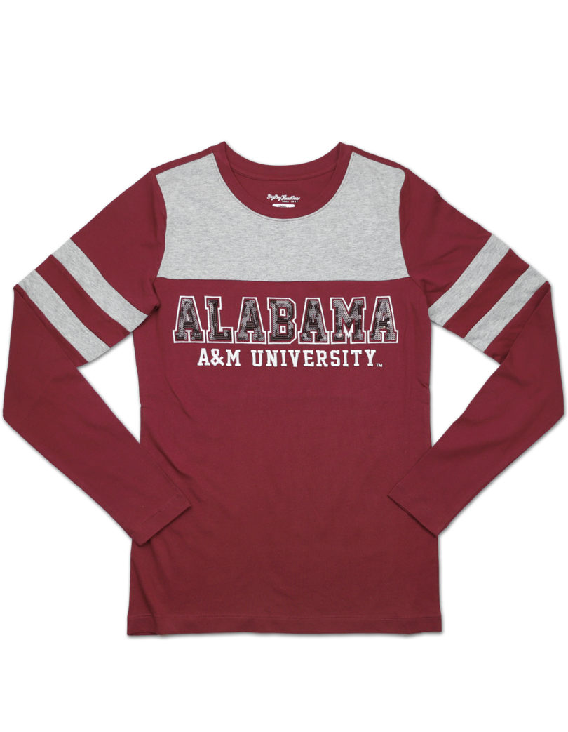 ALABAMA A&M WOMEN'S LONG SLEEVE TEE - Image 3